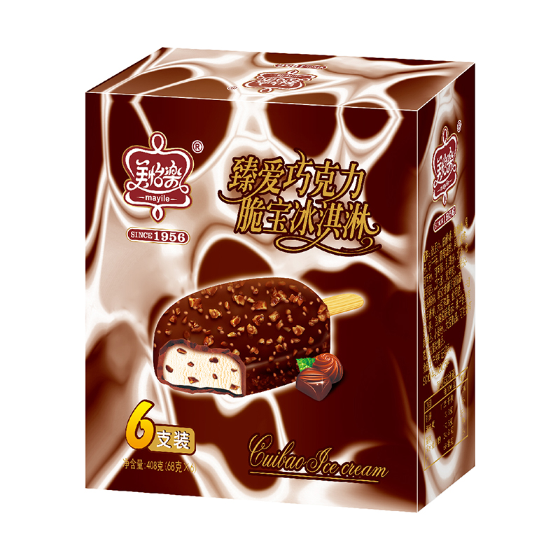 盒装-臻爱巧克力脆宝冰淇淋