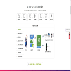 访客云智能访客系统，场所出入管理的智慧防线